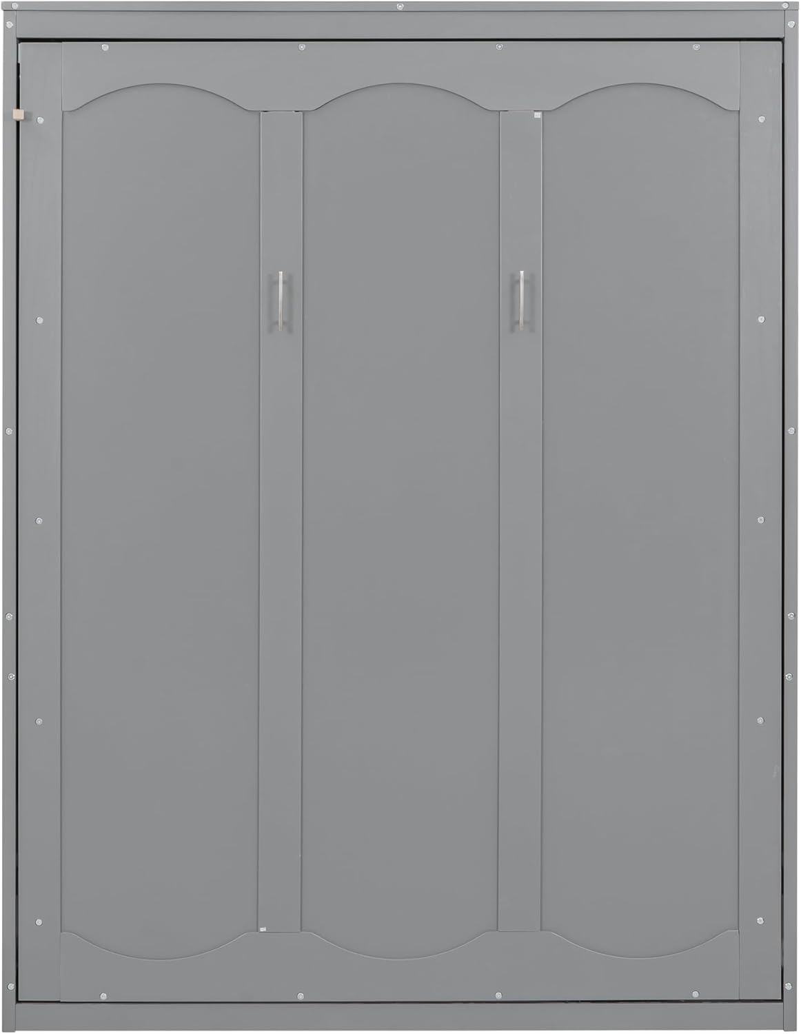 Queen Size Grey Wood Murphy Bed V359042