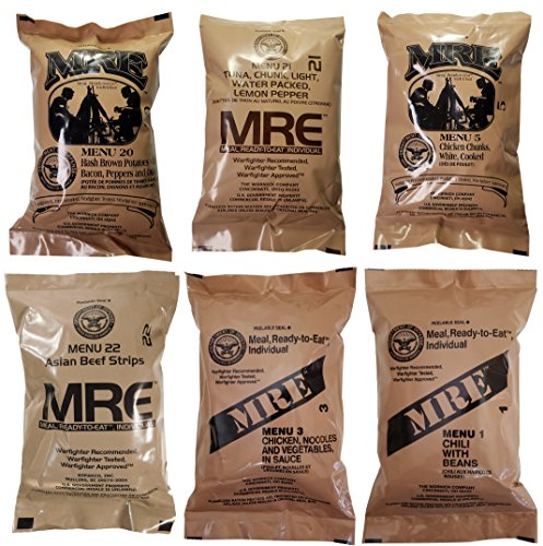 6-Pack Meal-Ready-to-Eat J3195