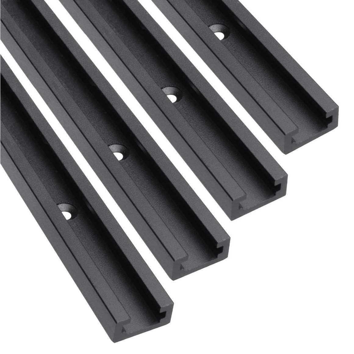 Aluminum T-Track for Woodworking with Predrilled Mounting Holes I7260