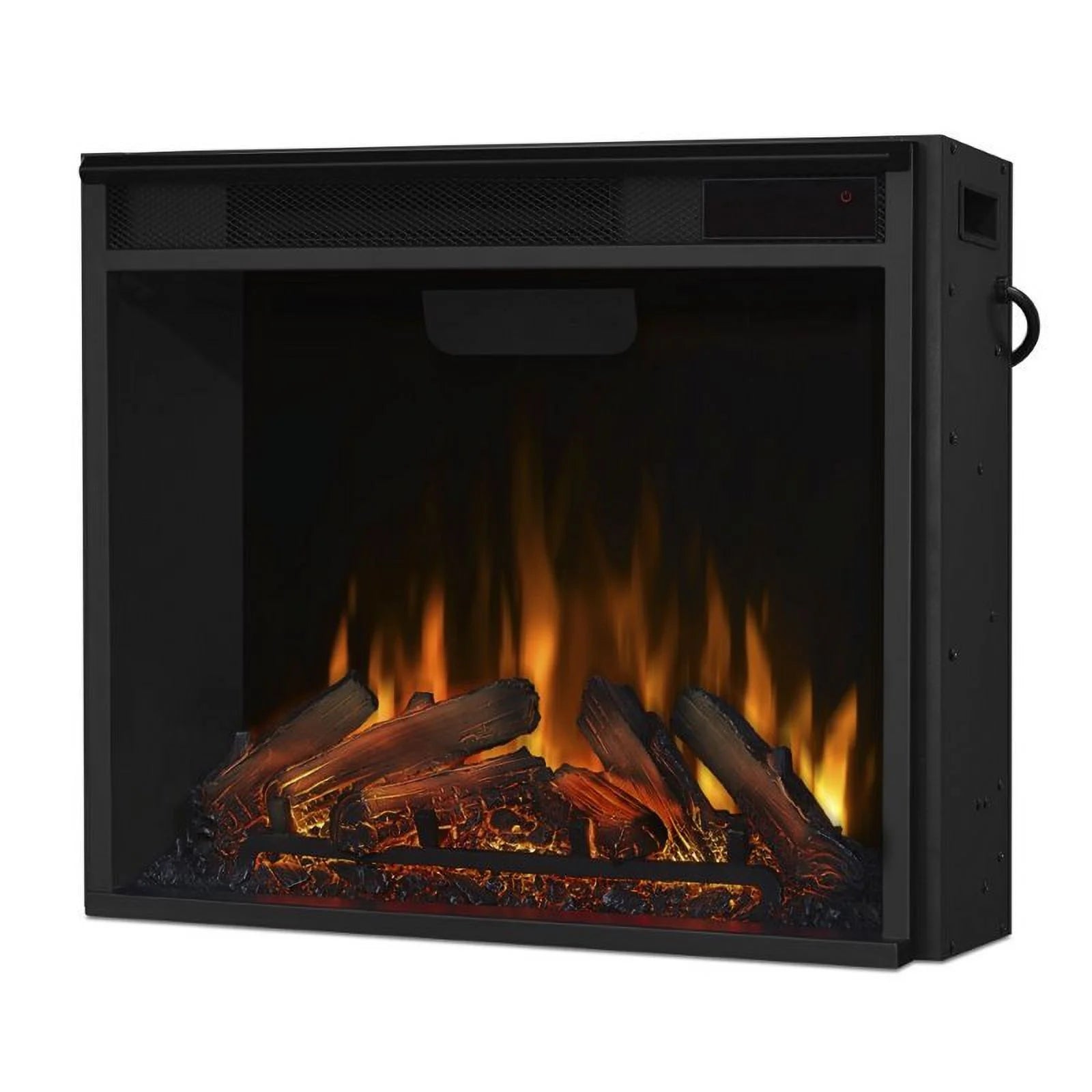 Oak Electric Corner Fireplace M93739