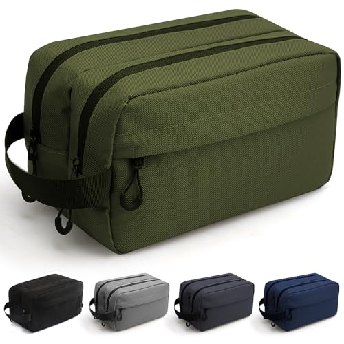 ArmyGreen Water Resistant Travel Toiletry Bag U27695