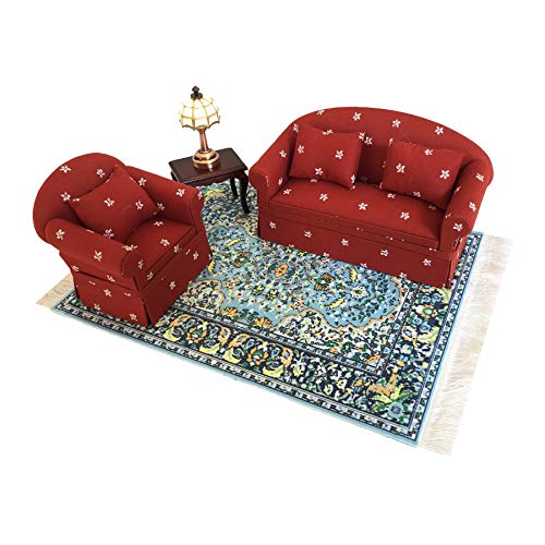 Miniature Fabric Armchair for 6 inch Dolls L572