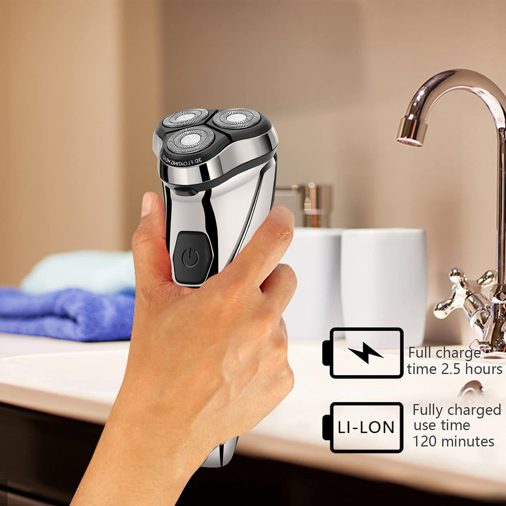 Electric Rotary Razor with Pop-up Trimmer Q652075