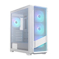 Black ATX Mid Tower PC Case with Tempered Glass I136