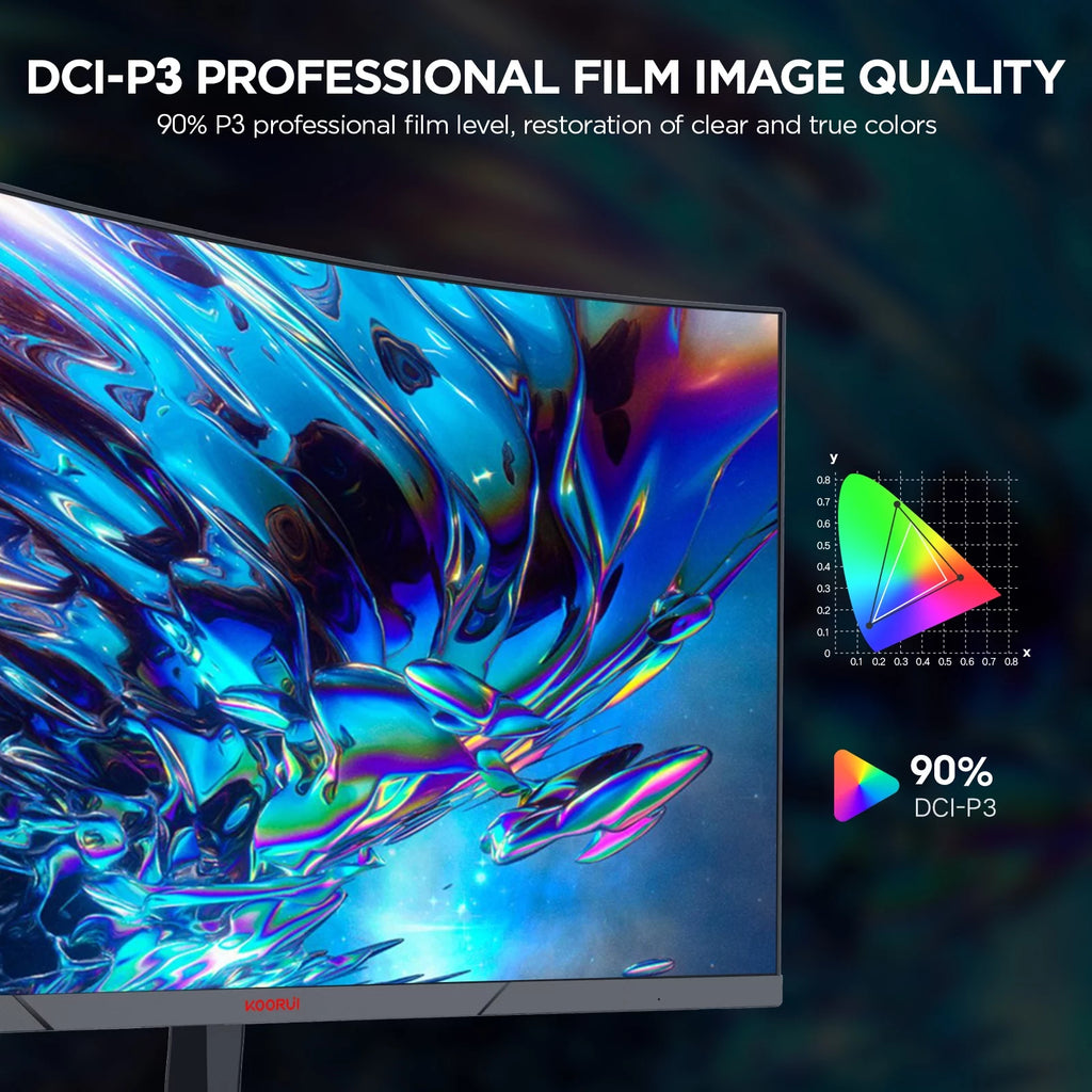 24 inch FHD 1080P VA Gaming Monitor, 165Hz, 1ms X972497