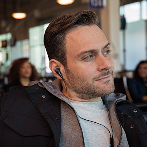 Black Acoustic Noise Cancelling Headphones S2683