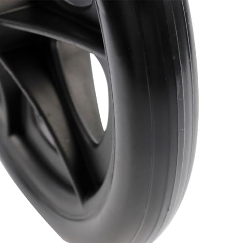5" Black Wheel Replacement with Screws & L-Wrench C3618