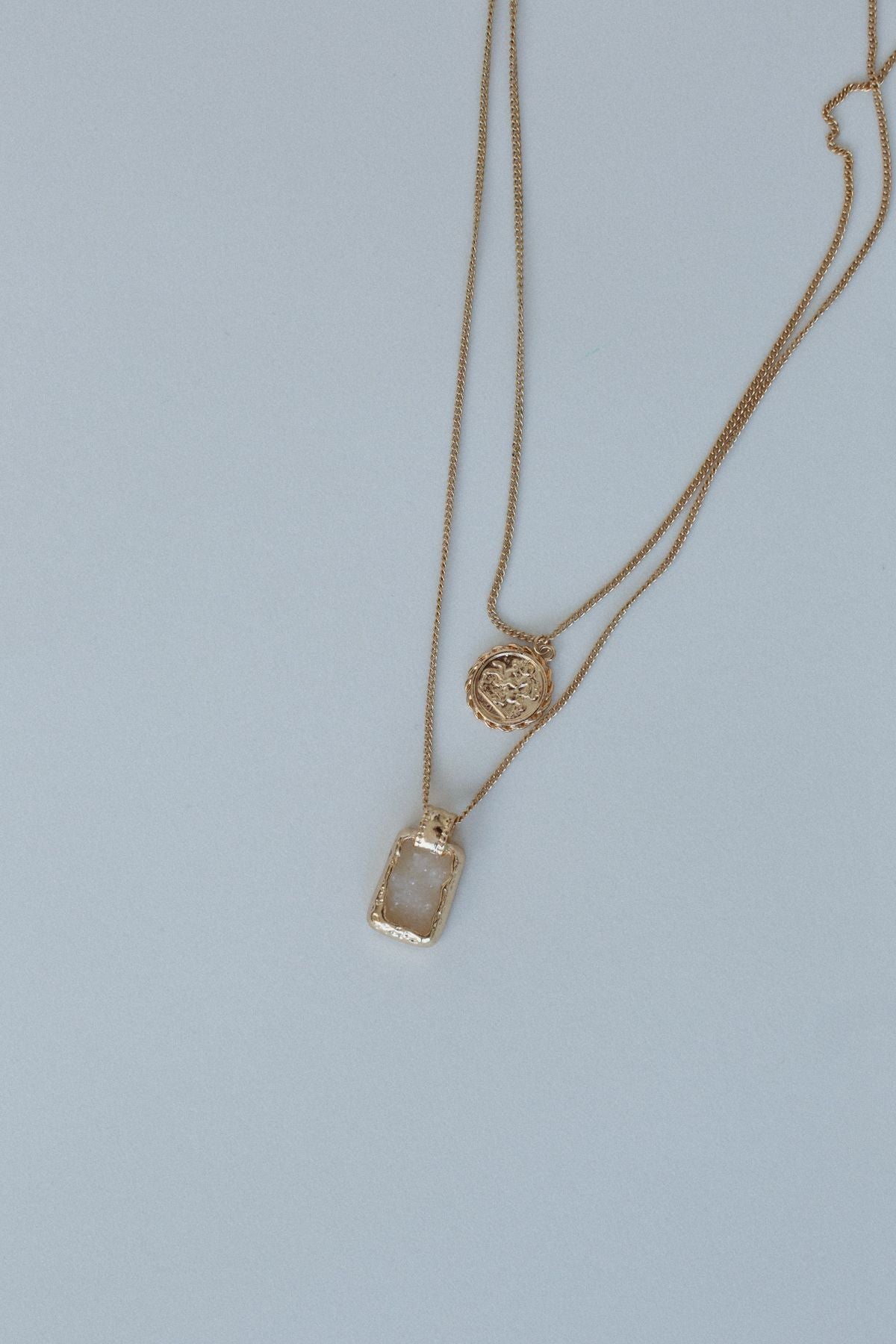 Make Me Blush Layered Necklace - Gold