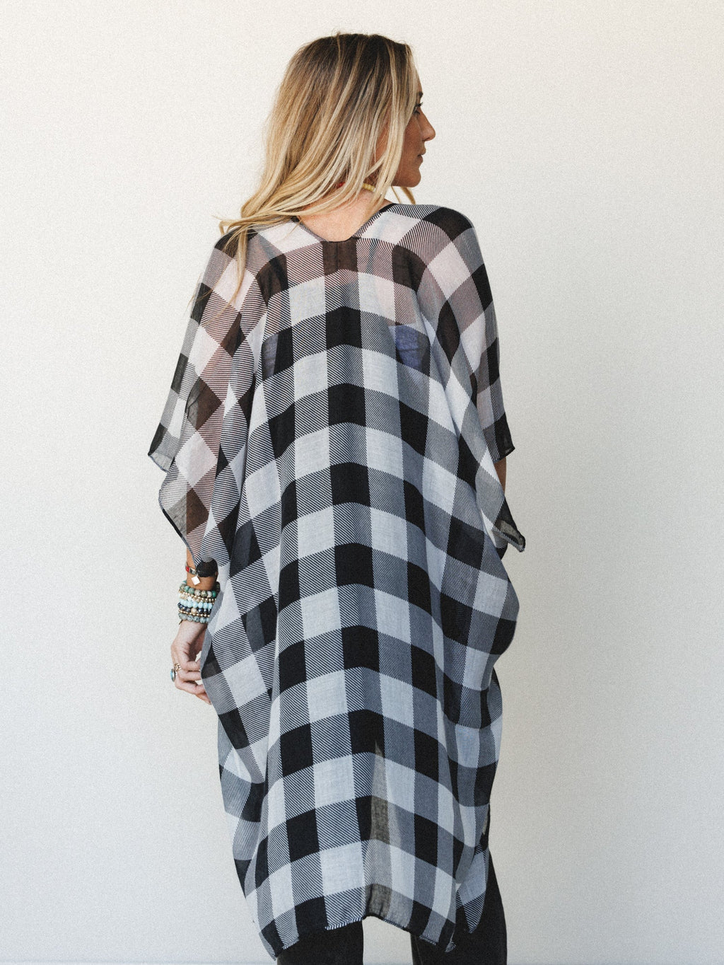Picnic Perfect Kimono - Black