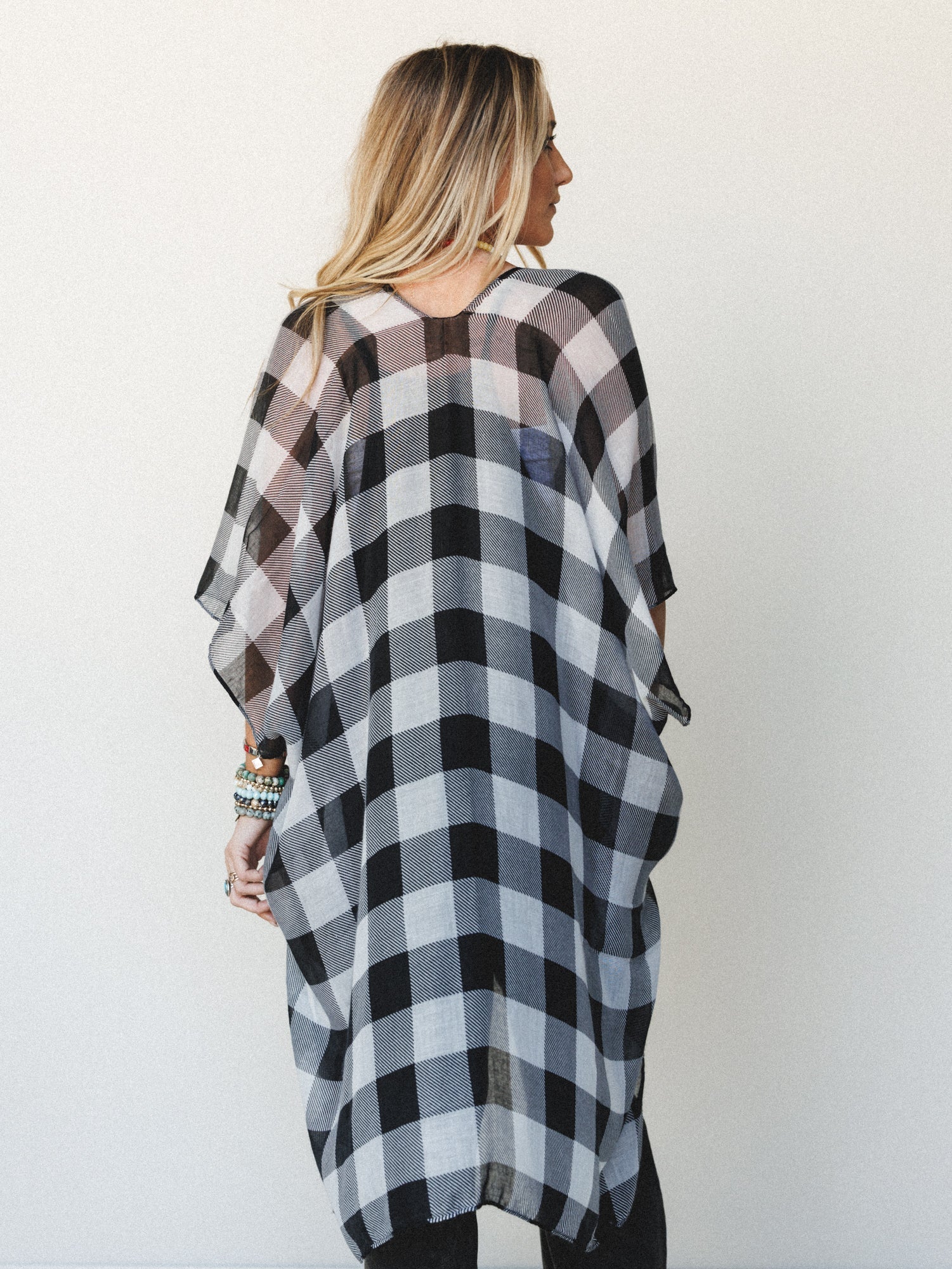 Picnic Perfect Kimono - Black