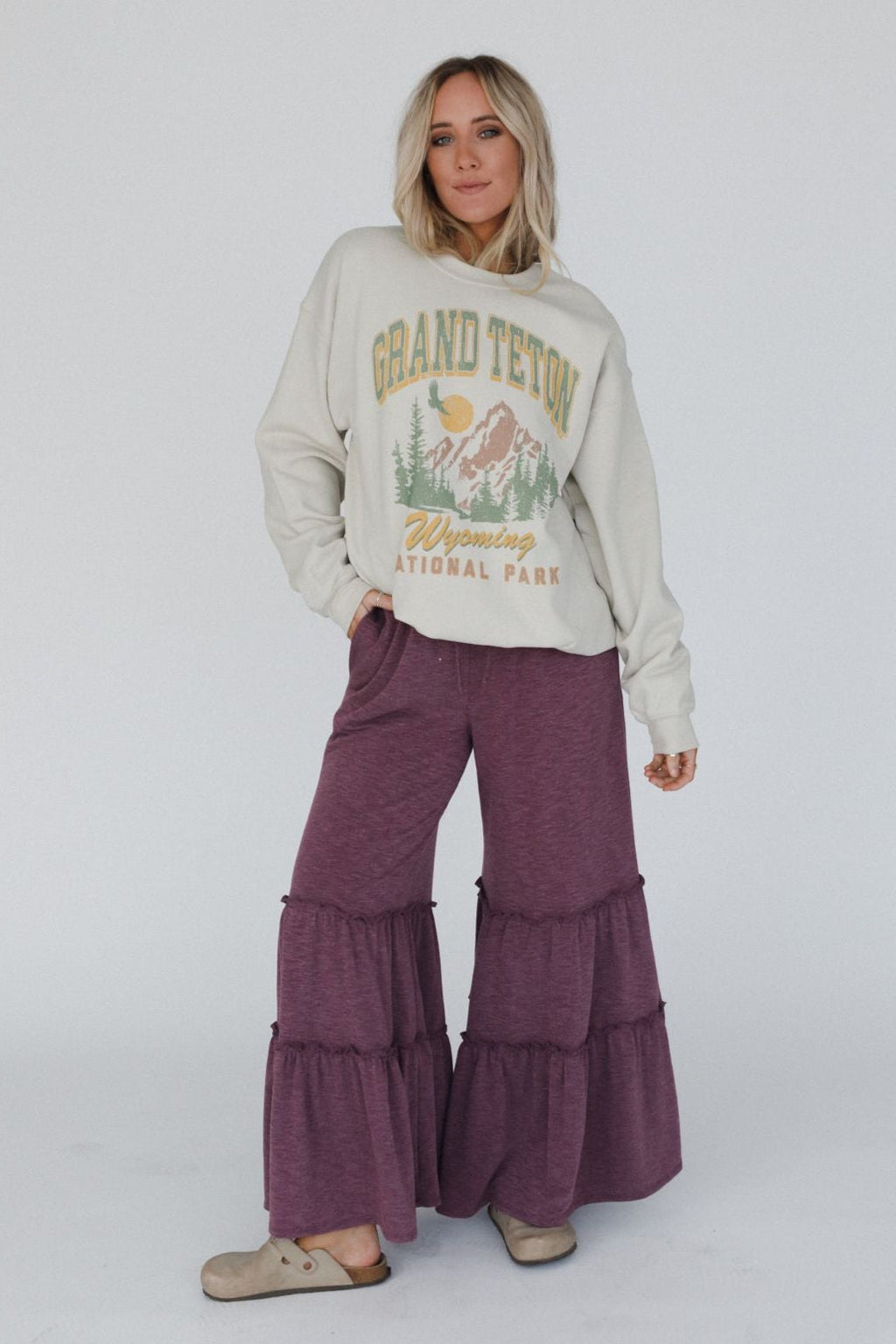Grand Teton Sweatshirt - Sand